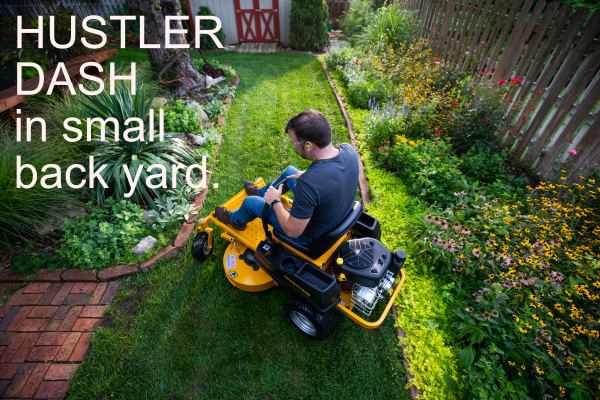 Hustler Dash - Small Back Yard